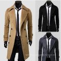 Fashion Custom Fit Plus Size Wool Men Coat